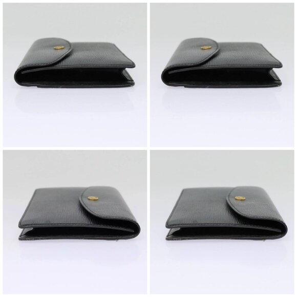 LOUIS VUITTON Epi Montaigne 23 Clutch Bag Black M52662 LV Auth 88335 - Picture 16 of 16